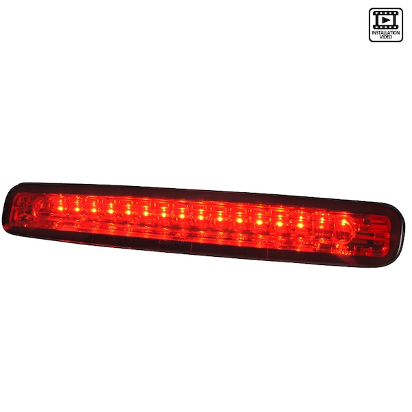 Spec-D Tuning 05-09 Ford Mustang LED 3Rd Brake Light Chrome LT-MST05RBRLED-APC - main